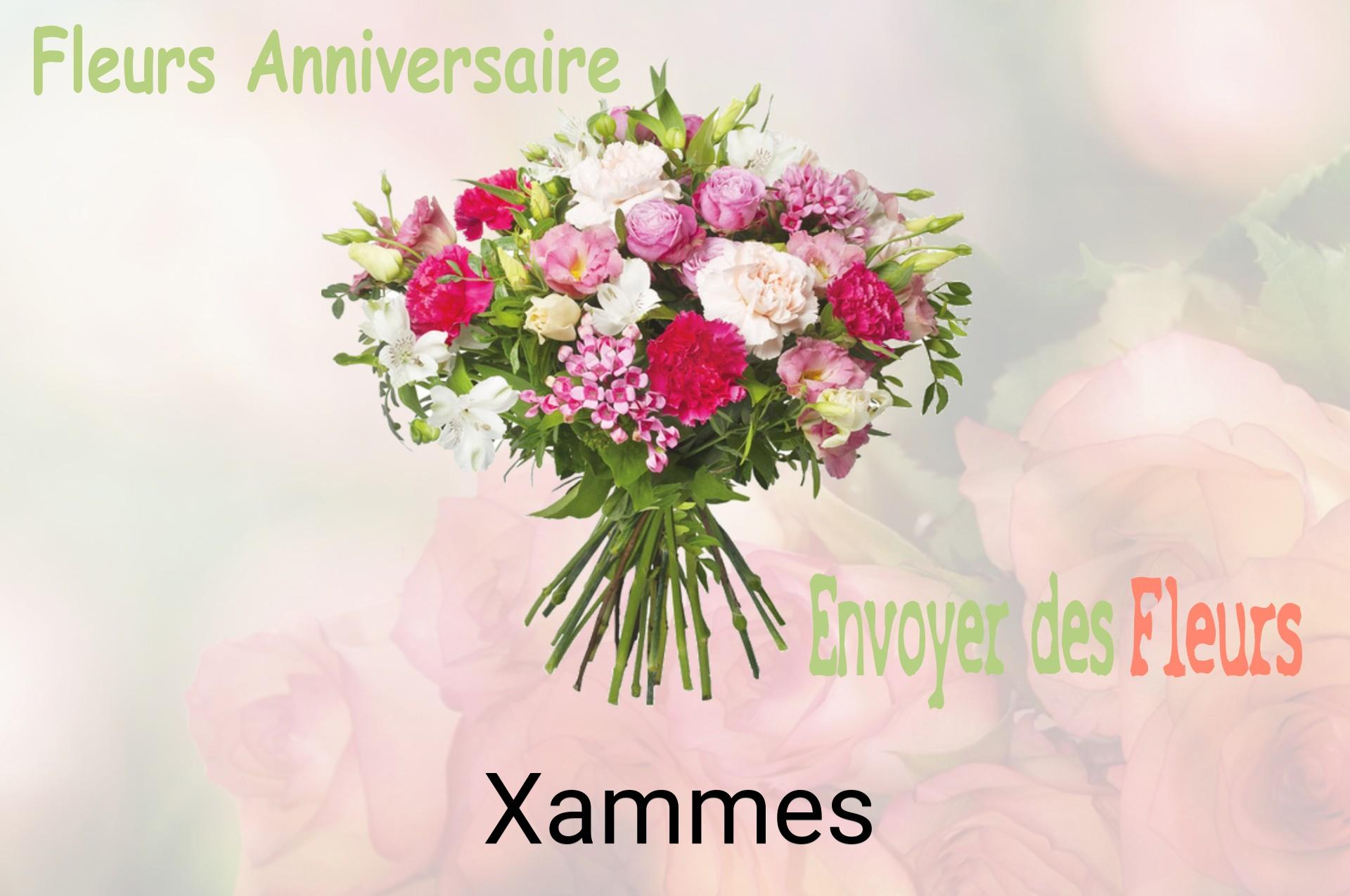 Bouquet de fleurs d’anniversaire livré à Xammes